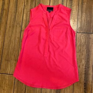 Cynthia Rowley hot pink sleeveless top